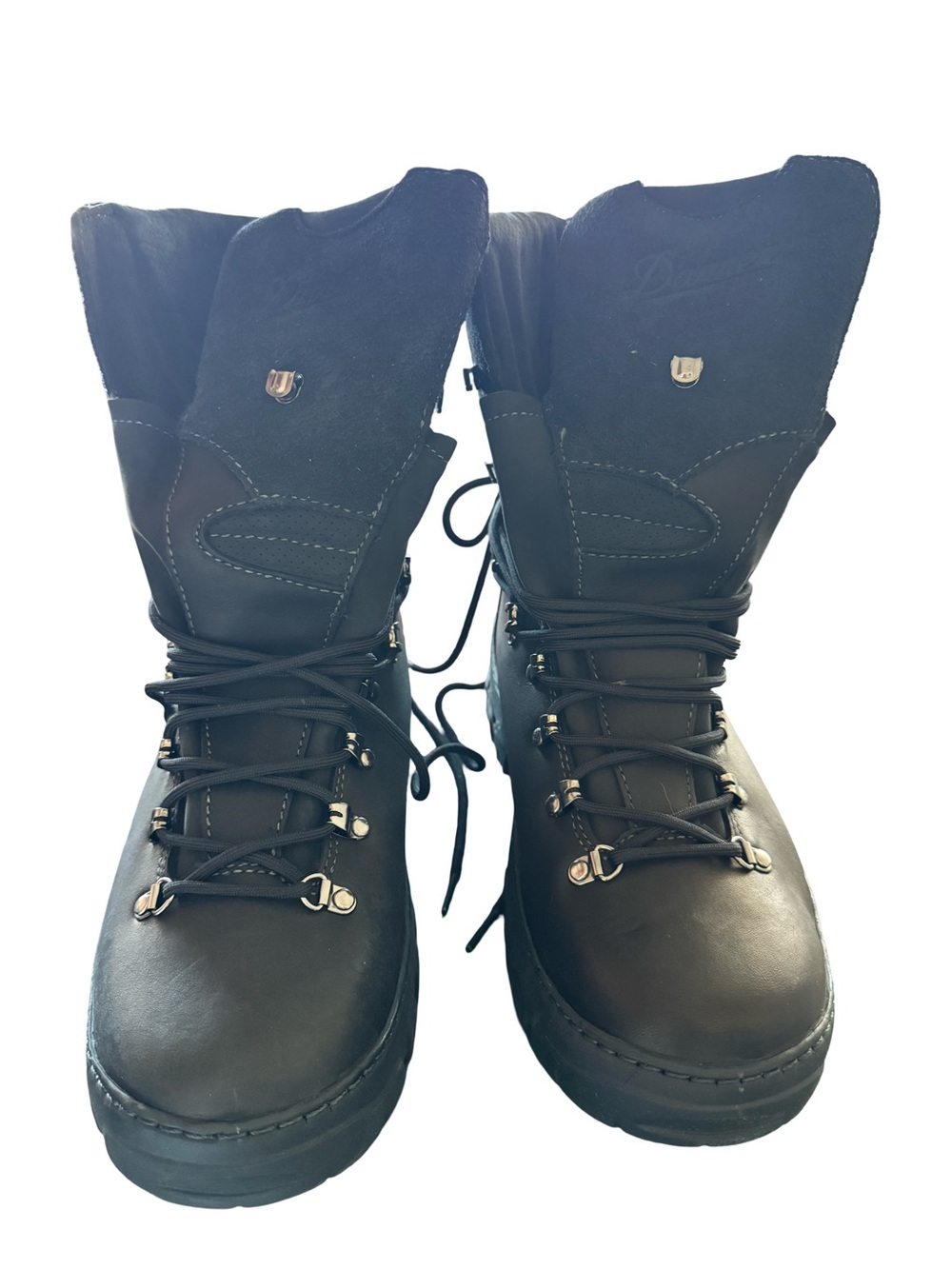 Danner Wildland Tactical Firefighter Black Smooth Lace-Up  Boots